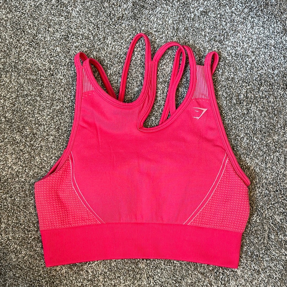 Gymshark Women's Pink Sports Bra